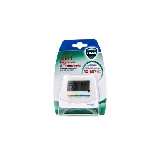 Vicks Hygromètre et Thermomètre V70 2 en 1