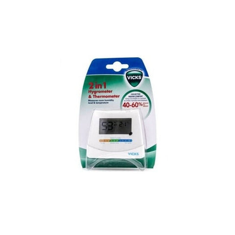 Vicks Hygromètre et Thermomètre V70 2 en 1