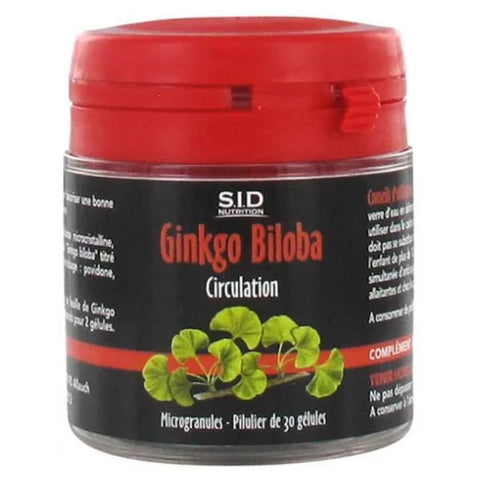 SID Nutrition Phyto Classics Ginkgo Biloba 30 vegetable capsules