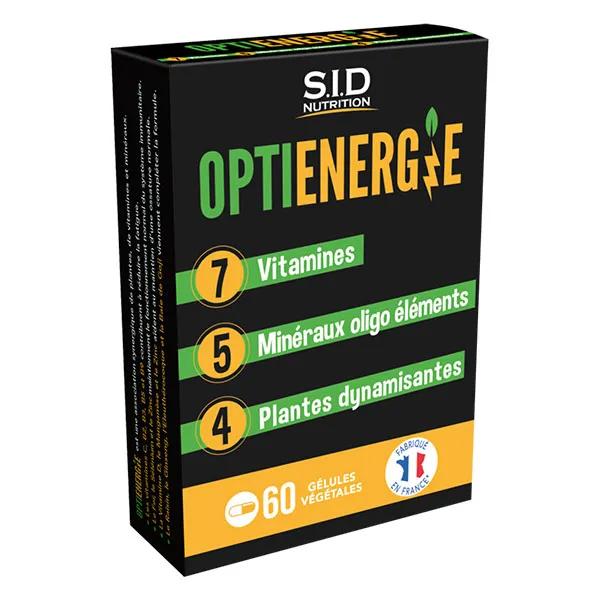 SID Nutrition Santé Tonique OptiEnergie 60 gélules