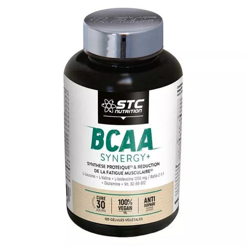STC Nutrition BCAA Synergy+ 120 capsules