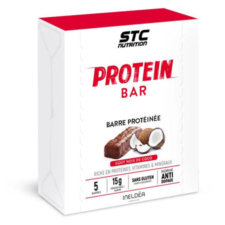 STC Nutrition Barres protéinées saveur coco (5 unités)