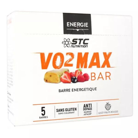 STC VO2 Max Red Fruits Flavor Bar 5 Units