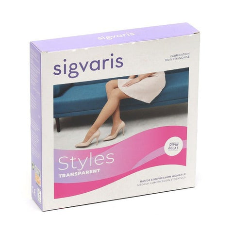 Sigvaris Collant Sigv2 Style Transparent Beige 130 S L