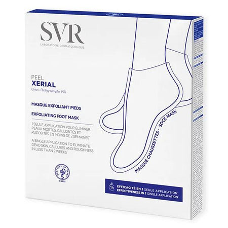 SVR Xerial Peel masque exfoliant pieds (1 boîte)