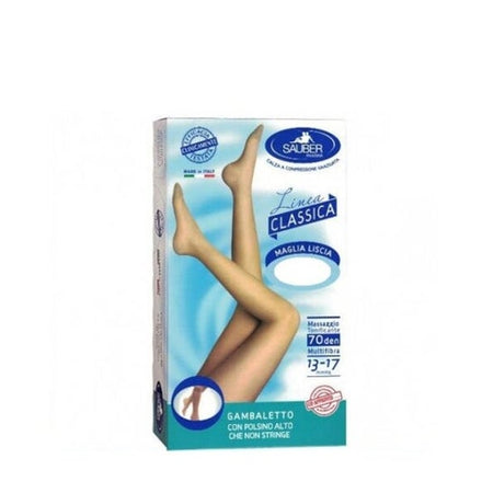 Sauber Pharma Classic Line collants 140Den jersey lisse noir T2 (1 paire)