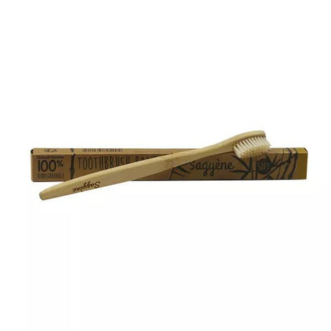 Sagyene Colored Neutral Adult Bamboo Toothbrush