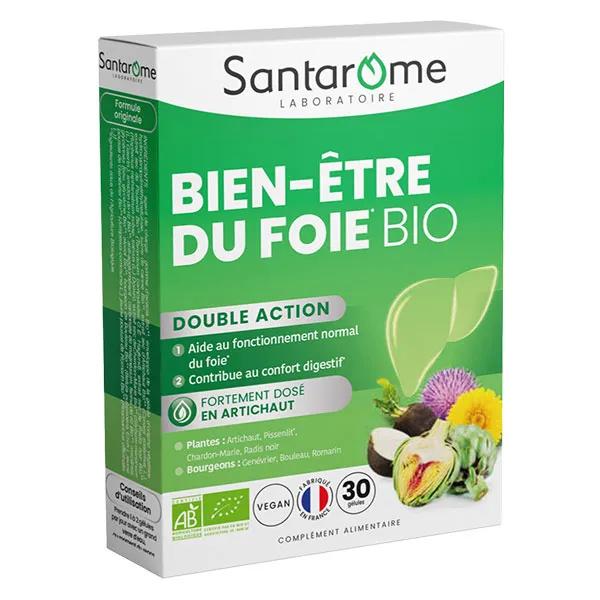 Santarome Bio - Bien-Être du Foie Bio - Confort Digestif - 30 gélules