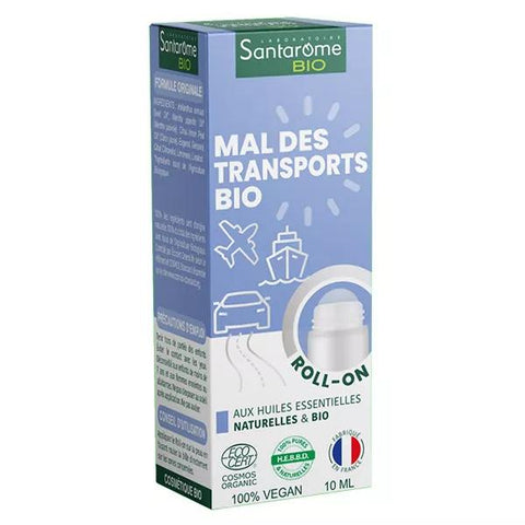 Santarome Bio Organic Travel Sickness Roll-On with Essential Oils 10 ml