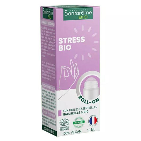Santarome Bio Stress Relief Roll-On Organic Essential Oils 10 ML