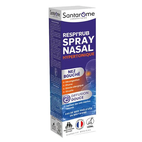 Santarome Bio Decongestant Nasal Spray For blocked noses 100 ml