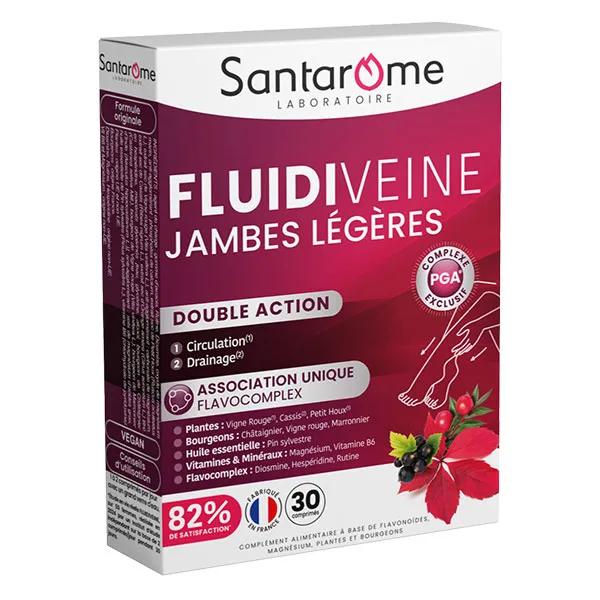 Santarome - Fluidiveine Jambes Légères - Circulation - 30 comprimés