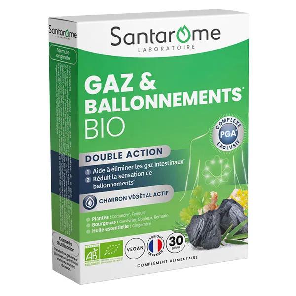 Santarome - Gaz & Ballonnements Bio - 30 gélules