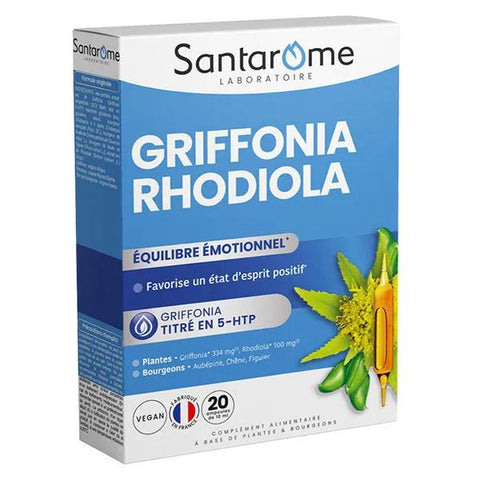 Santarome Phyto - Griffonia Rhodiola - Emotional Balance - 20 ampoules