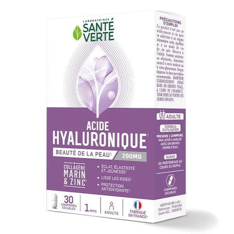 Santé Verte Hyaluronic Acid 200mg 30 tablets