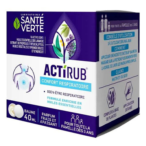 Santé Verte Actirub Chest Balm 40ml