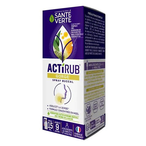 Santé Verte Actirub Oral Spray 15ml
