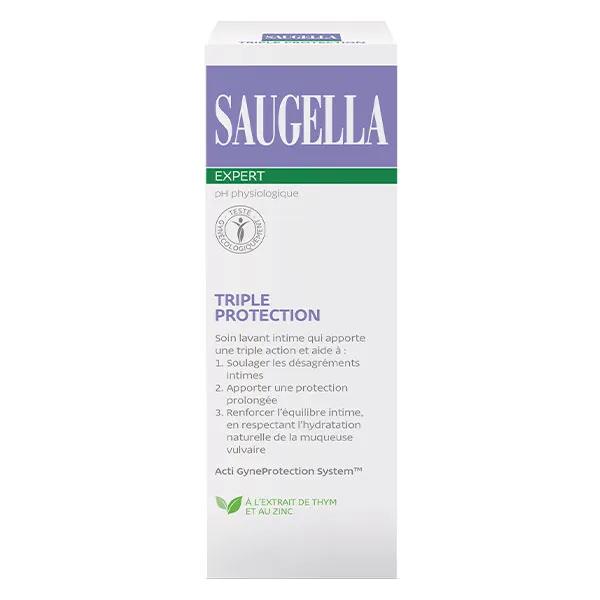 Saugella Triple Protection Soin Lavant Intime Inconforts intimes - Flacon 250ml