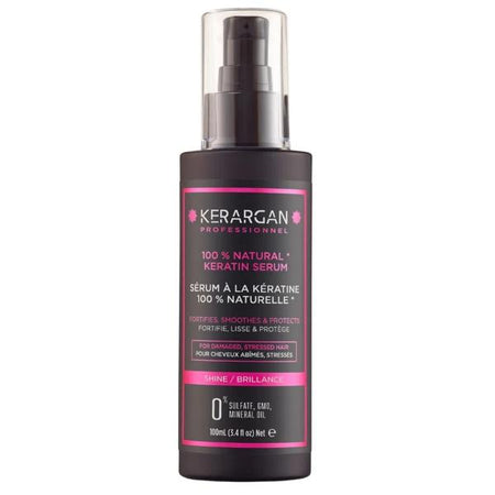 Kerargan Sérum Réparateur à la Kératine pour Cheveux Abîmés 100ml