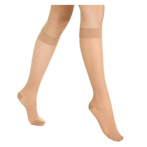 Sigvaris Styles Transparent Chaussettes Classe 2 Normal Taille L Beige 130