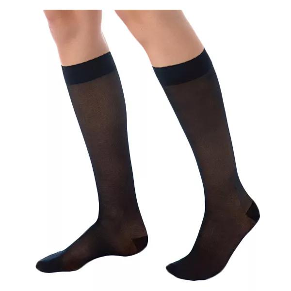 Sigvaris Styles Transparent Chaussettes Classe 2 Normal Taille M Noir