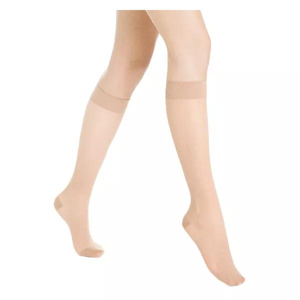Sigvaris Styles Transparent Chaussettes Classe 2 Normal Taille S Beige 110