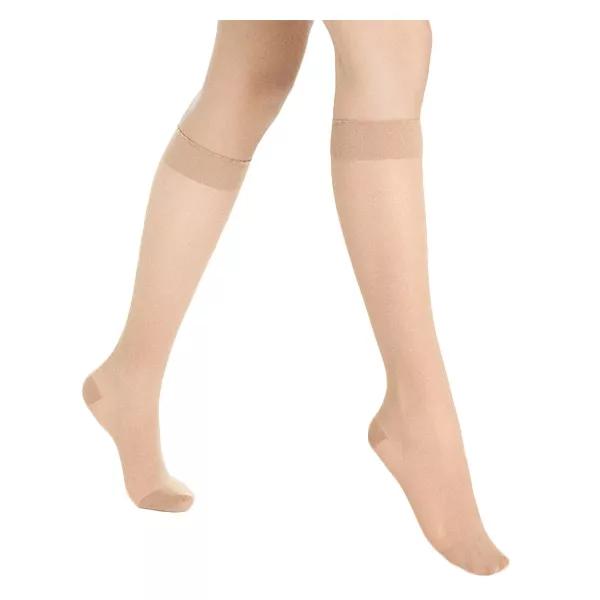 Sigvaris Styles Transparent Chaussettes Classe 2 Normal Taille S Beige 120