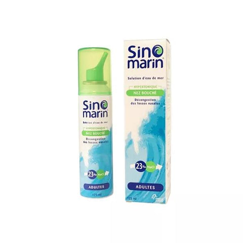 Sinomarin Hypertonic Adult Blocked Nose Spray 125ml