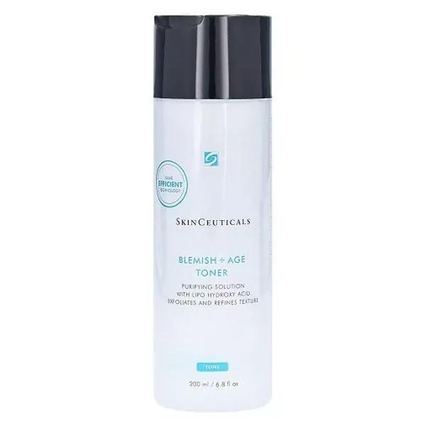 SkinCeuticals Nettoyants et Toniques Blemish + Age Toner Lotion Purifiante Anti-Âge Visage (200 ml)
