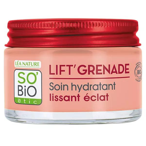 So'Bio Étic Lift'Grenade Soin Hydratant Lissant Éclat Bio (50 ml)