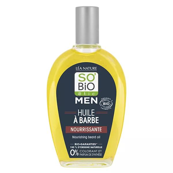 So'Bio Étic Men Huile à Barbe Nourrissante Bio (50 ml)