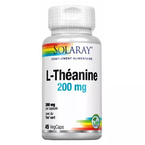 Solaray L Théanine 200 mg (45 gélules végétales)