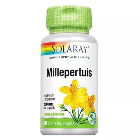 Solaray St. John's Wort 230mg 60 vegetarian capsules