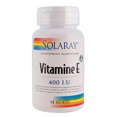 Solaray Vitamin E 50 Softgels