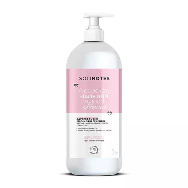 Solinotes Fleur de Cerisier Savon douche 1L