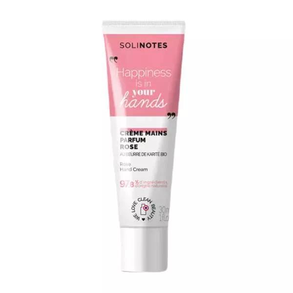 Solinotes Rose crème mains 30 ml