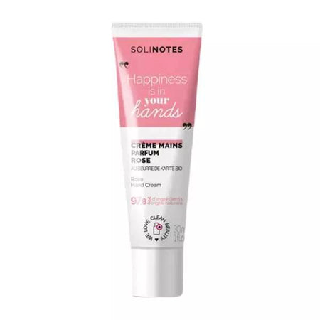 Solinotes Rose crème mains 30 ml
