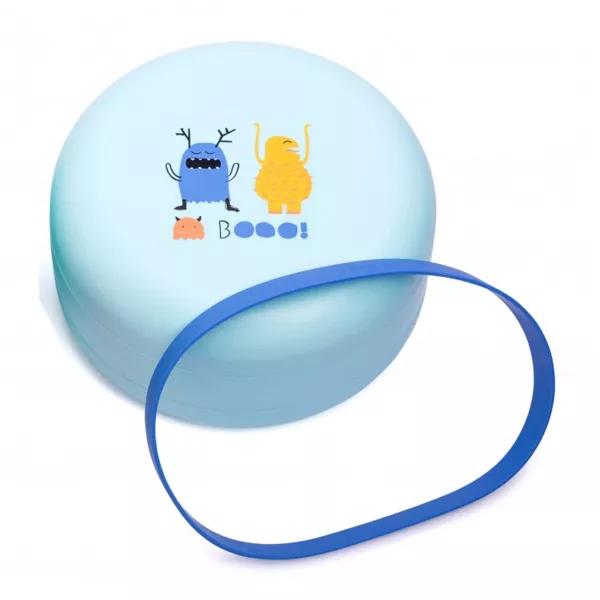 Suavinex Set d'assiettes combinables +4m Bleu