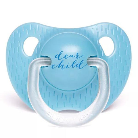 Suavinex Sucette Silicone Physio Meaningful Life Bleue 6-18m