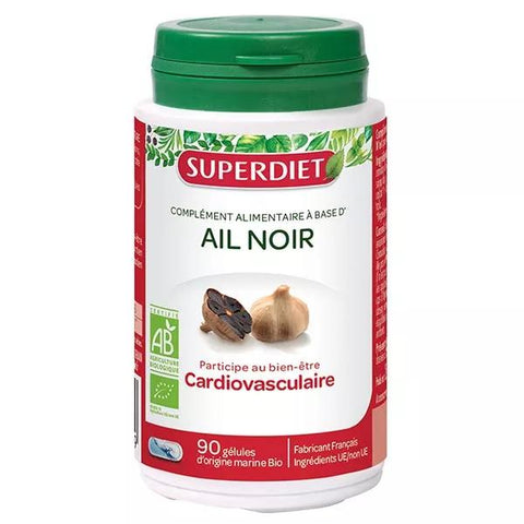 Superdiet Ail Noir Bio 90 gélules
