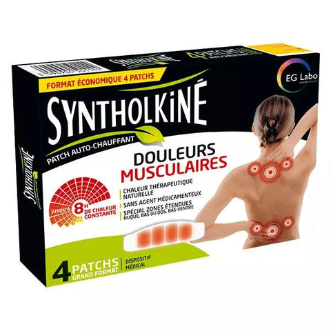 SyntholKiné Heat Patch for Back 4 units