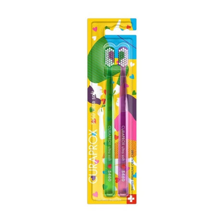 Curaprox 5460 Love Edition Soft Pack Duo (2 brosses à dents)