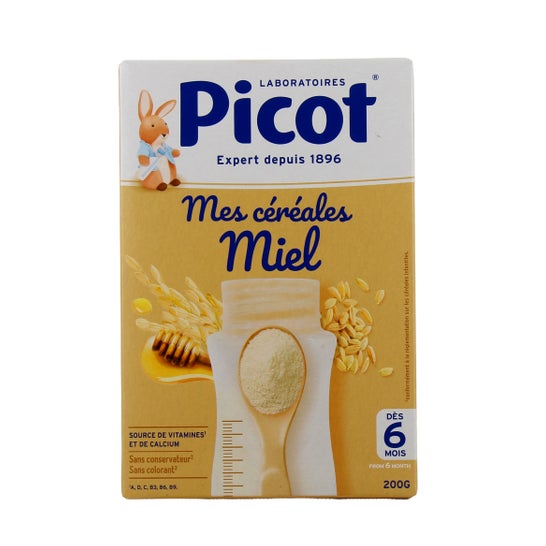 Picot Mes Céréales Miel 6 mois (200 g)