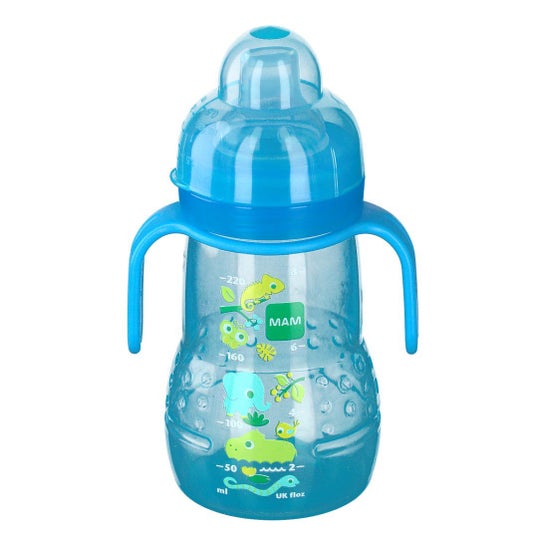MAM biberon Transition garçon (220 ml)