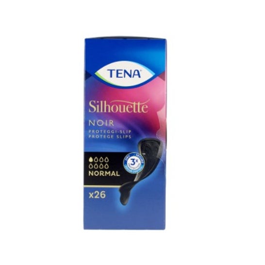 Tena Protect protège-slips Normal Silhouette Noir (26 pièces)