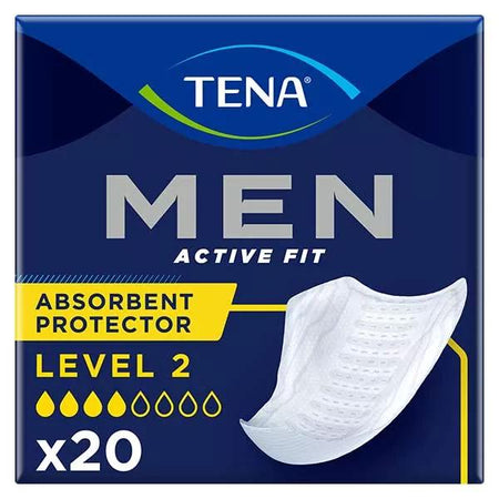 TENA Men Active Fit Protection Absorbante Niveau 2 Taille Unique 20 unités