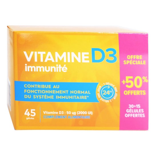 Pharmascience Pharmabest Vitamine D3 (45 gélules)
