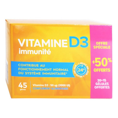 Pharmascience Pharmabest Vitamine D3 (45 gélules)