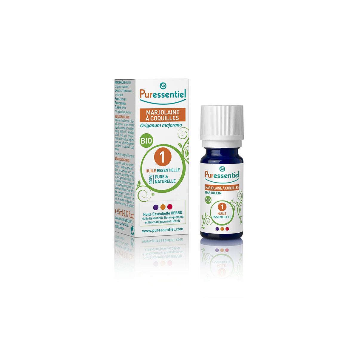 Puressentiel Huile Essentielle Marjolaine À Coquilles Bio (5 ml)
