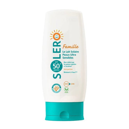 Solero Famille Le Lait Solaire Peaux Ultra Sensibles Spf50+ 200ml